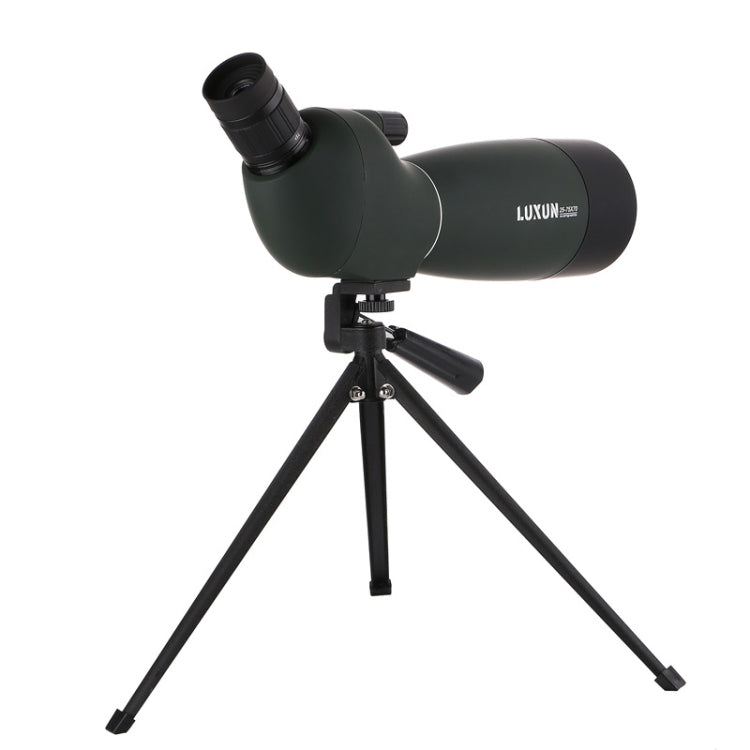 LUXUN 25-75x70 Outdoor High-definition Night Vision Bird Watching Astronomical Telescope, 25-75x70