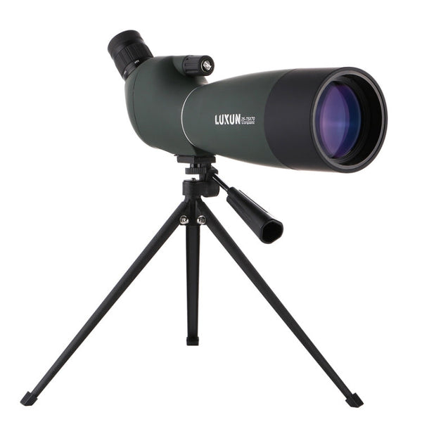 LUXUN 25-75x70 Outdoor High-definition Night Vision Bird Watching Astronomical Telescope, 25-75x70