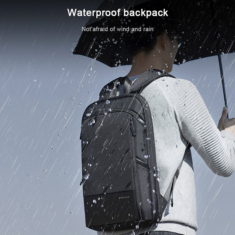 BANGE Fashion Casual Lightweight Oxford Cloth Shoulders Bag Waterproof Outdoor Travel Men Backpack