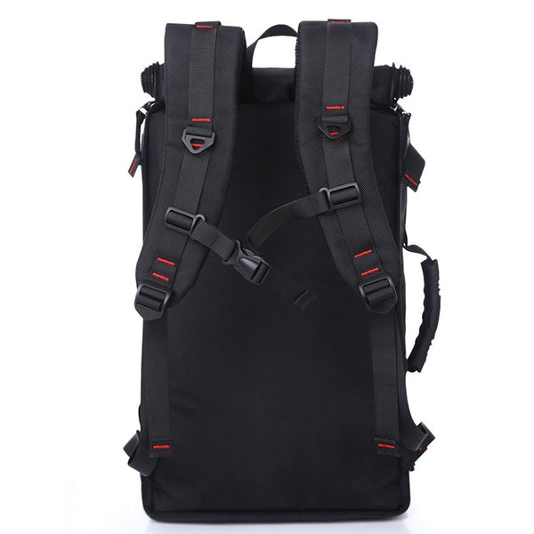 KAKA Large Capacity Backpack Men Travel Bag Leisure Student Waterproof Shoulders Bag with Lock