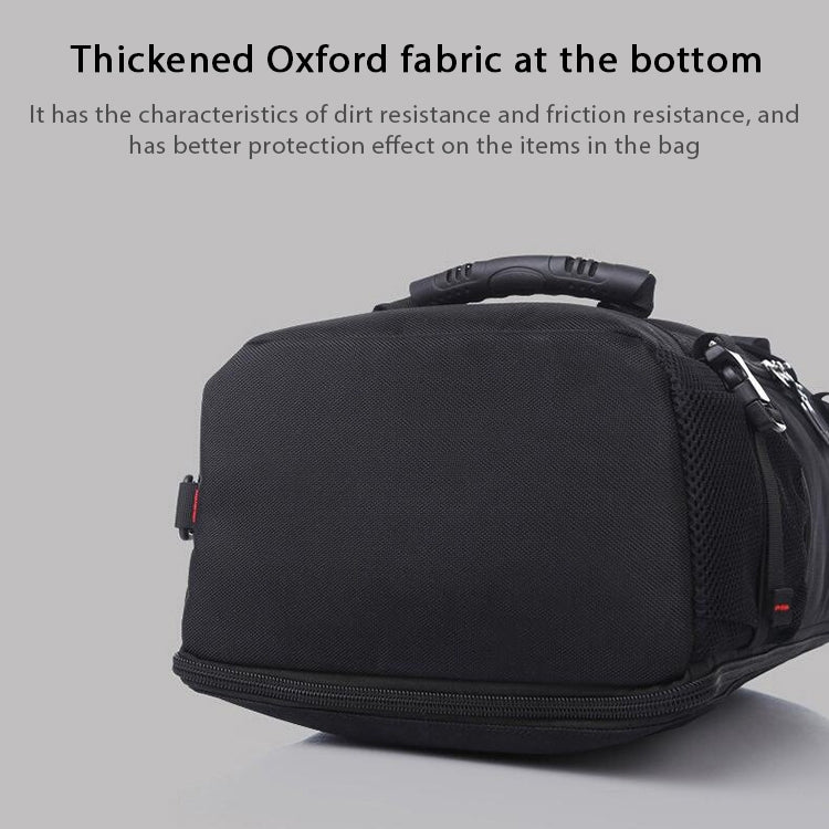 KAKA Large Capacity Backpack Men Travel Bag Leisure Student Waterproof Shoulders Bag with Lock