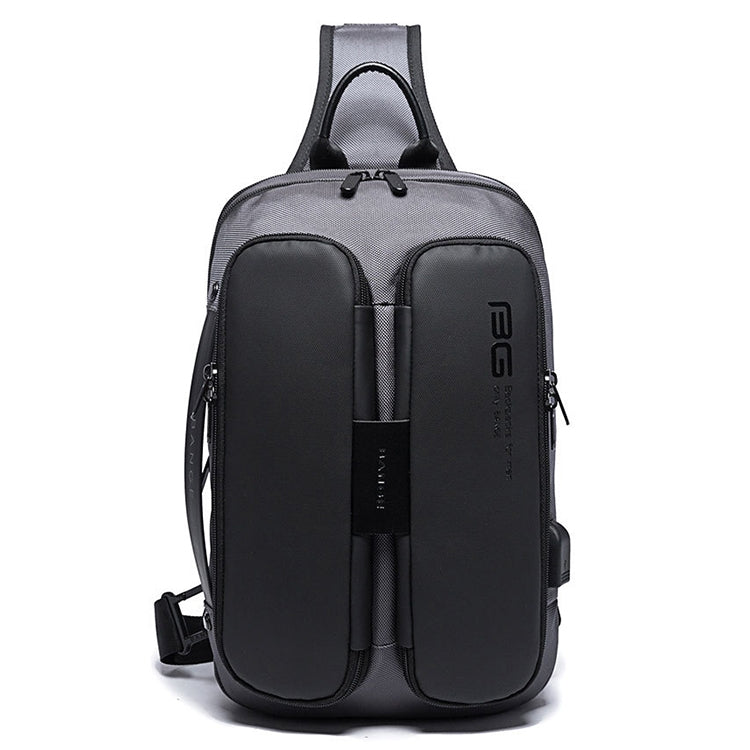 BANGE Fashion Casual Shoulder Bag Outdoor USB Chest Bag