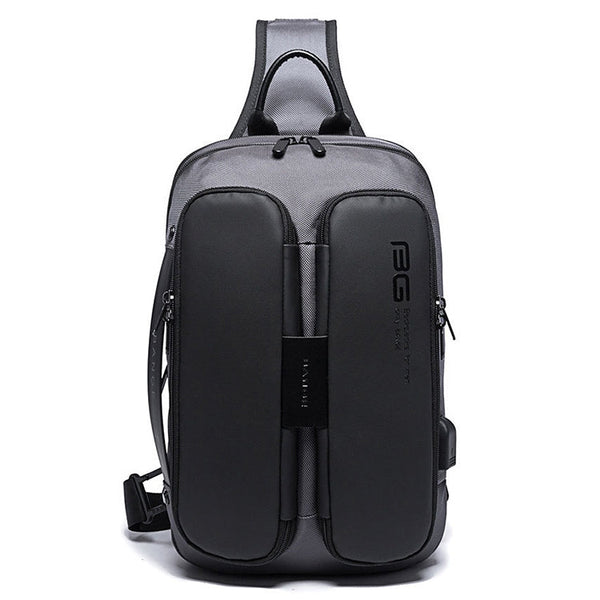 BANGE Fashion Casual Shoulder Bag Outdoor USB Chest Bag