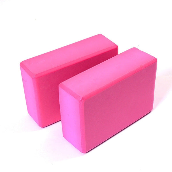 High Density Yoga Block Foam Brick Women Home Exercise Fitness Health Gym Practice Tool, Size:23*15*7.5cm, 23 x 15 x 7.5cm Purple