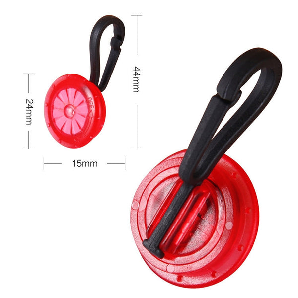 5 PCS Camping Night Running Arm Luminous Hanging Buckle Safety Light, 5 PCS Safety Light, 5 PCS afety Light