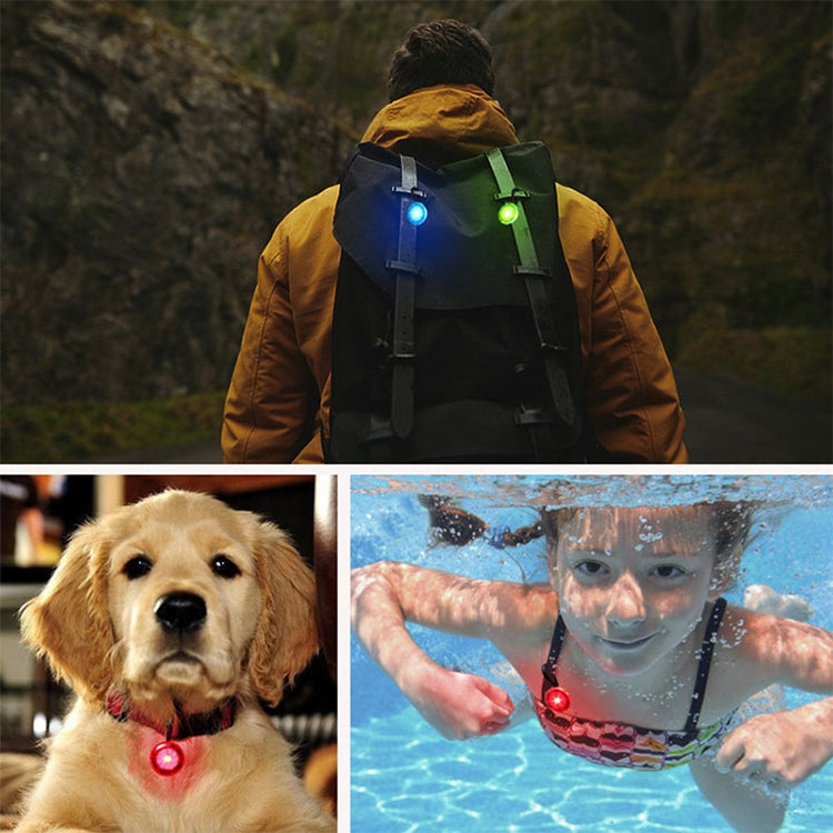 5 PCS Camping Night Running Arm Luminous Hanging Buckle Safety Light, 5 PCS Safety Light, 5 PCS afety Light