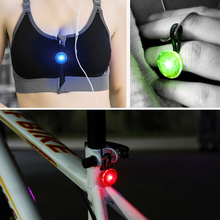 5 PCS Camping Night Running Arm Luminous Hanging Buckle Safety Light, 5 PCS Safety Light, 5 PCS afety Light