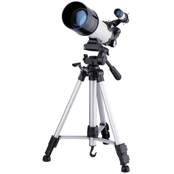 WR852-3 16x/66x70 High Definition High Times Astronomical Telescope with Tripod & Phone Fixing Clip & Moon Filter, 66x70 White + Moon Filter, 66x70 Blue + Moon Filter