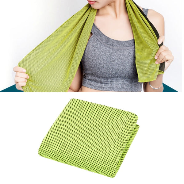 2 PCS Microfiber Fabric Gym Sports Towel Enduring Ice Towel, Size: 30*100cm