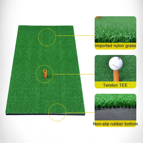 Indoor Golf Practice Mat EVA Materials Golf Exercise Mat with TEE Regular Edition, Size: 30*90cm