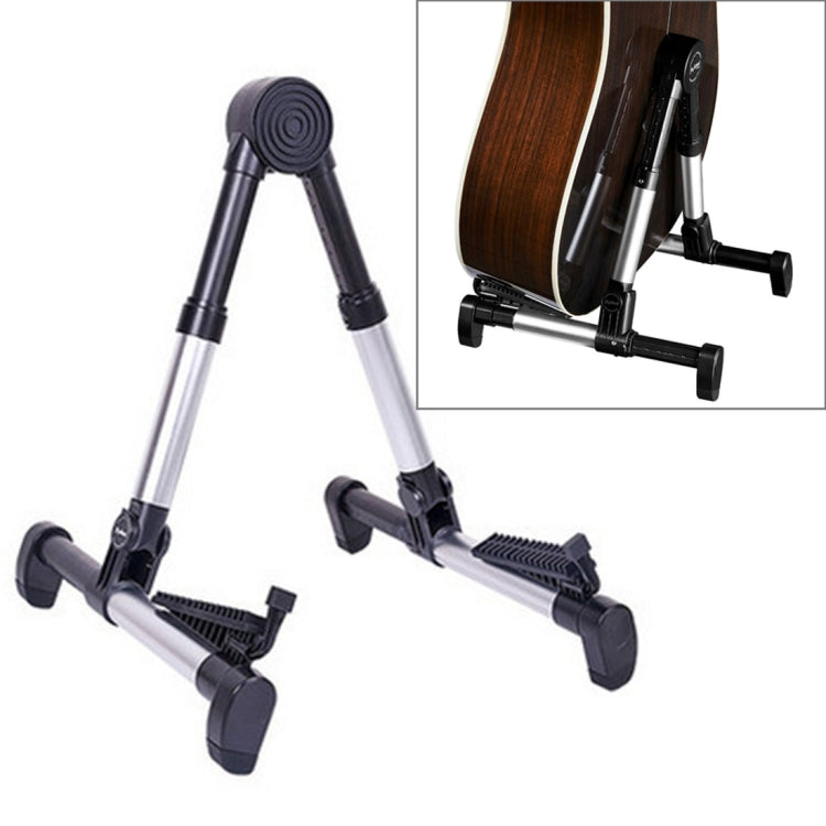 Simple Folding Vertical Guitar Violin Ukulele Bracket Musical Instrument Stand