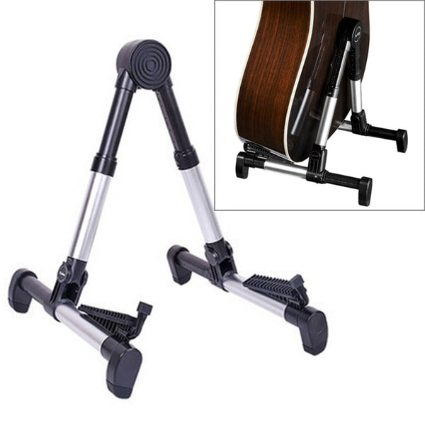 Simple Folding Vertical Guitar Violin Ukulele Bracket Musical Instrument Stand