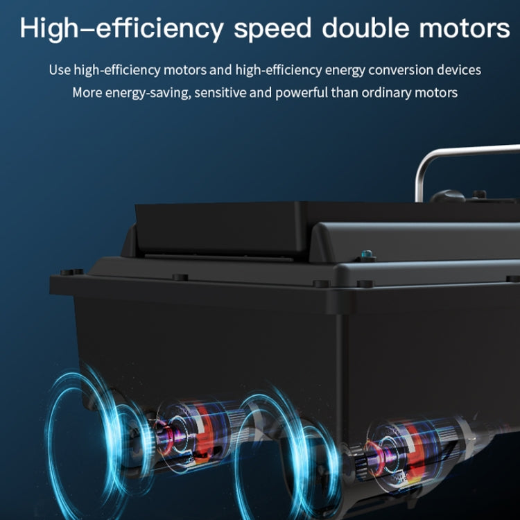 D16B GPS Double Motors Outdoor Rc Bait Fishing Boat, EU Plug, D16B GPS (EU Plug), D16B GPS (US Plug)