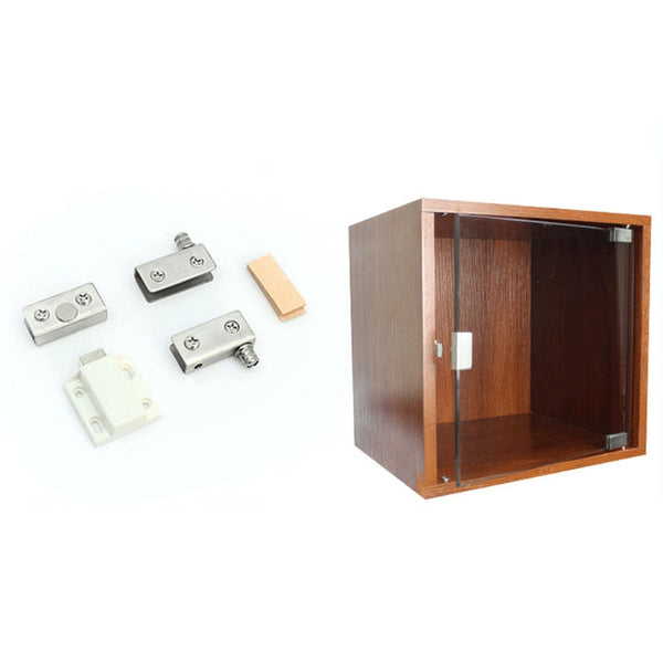 Glass Clip Single Door Touching Exhibition Cabinet Hinge