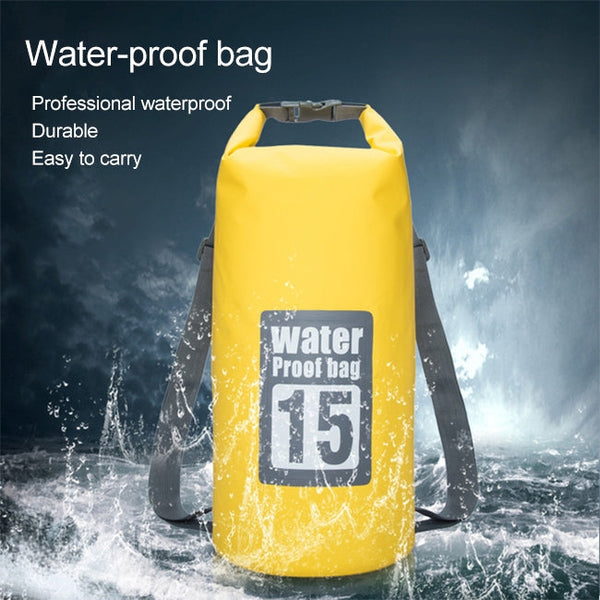 Outdoor Waterproof Dry Dual Shoulder Strap Bag Dry Sack, Capacity: 20L