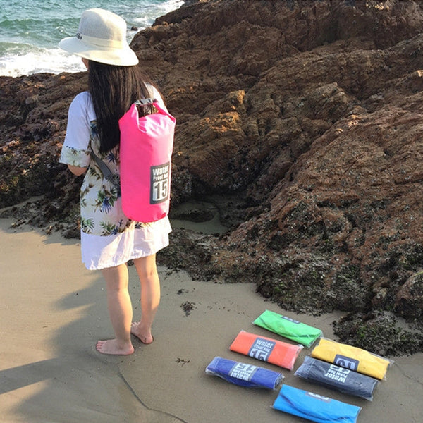 Outdoor Waterproof Dry Dual Shoulder Strap Bag Dry Sack, Capacity: 30L