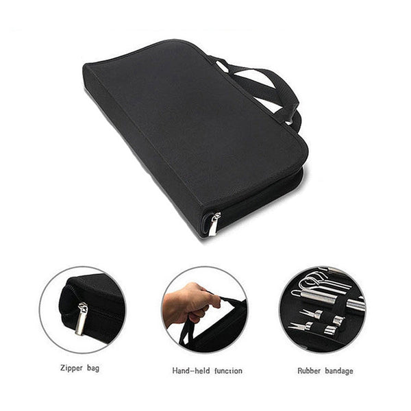 20 in 1 Outdoor Tableware Set Camping Barbecue Tableware Picnic Tool Set, 20 in 1