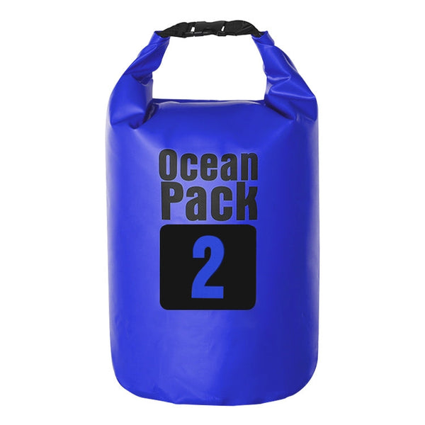 Outdoor Waterproof Bag Dry Sack PVC Barrel Bag, Capacity: 2L