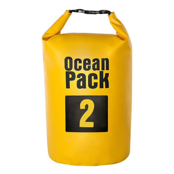 Outdoor Waterproof Bag Dry Sack PVC Barrel Bag, Capacity: 2L