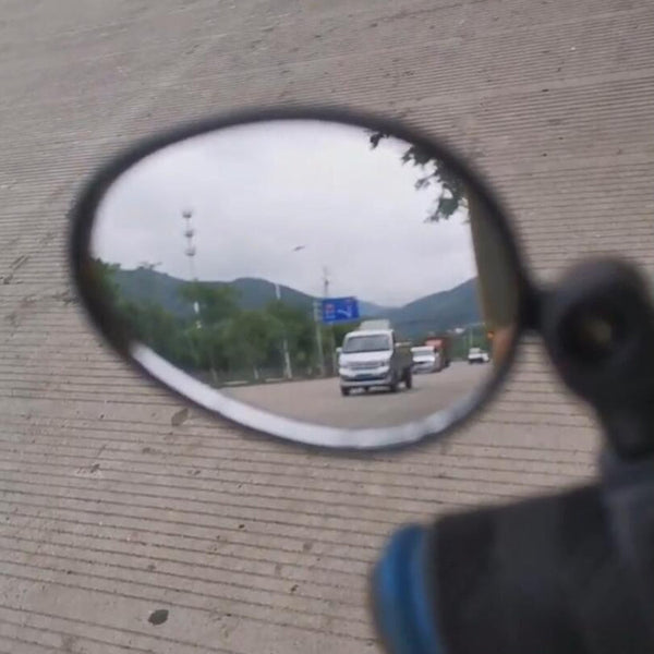 360 Degree Rotation Mountain Bike Bicycle Quick Release Silicone Rearview Reflector Mirror, Rearview Reflector Mirror