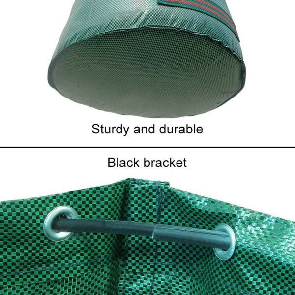 132 Gallons 500L PP Garden Fallen Leaves Bags Green Waste Bags, Size: 80cm x 100cm