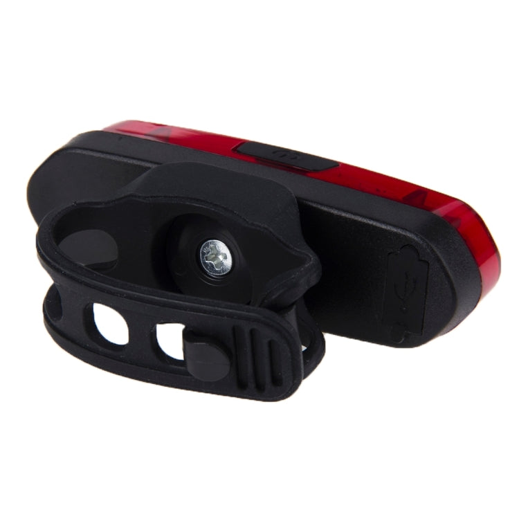 AQY-096 IPX4 Detachable USB Rechargeable Dual Color LED Bike Taillight
