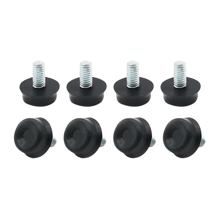 100 PCS Adjustable Foot Pad Furniture Screw Support Stub, M6x12