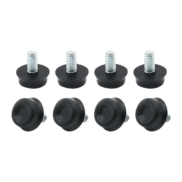 100 PCS Adjustable Foot Pad Furniture Screw Support Stub, M6x12