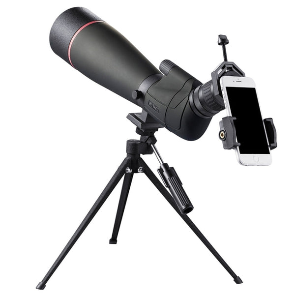 HTK-72 20x-60x High Definition Night Vision Zoom Monocular Telescope for Outdoor Camping Birdwatching with Tripod, 20 x 60