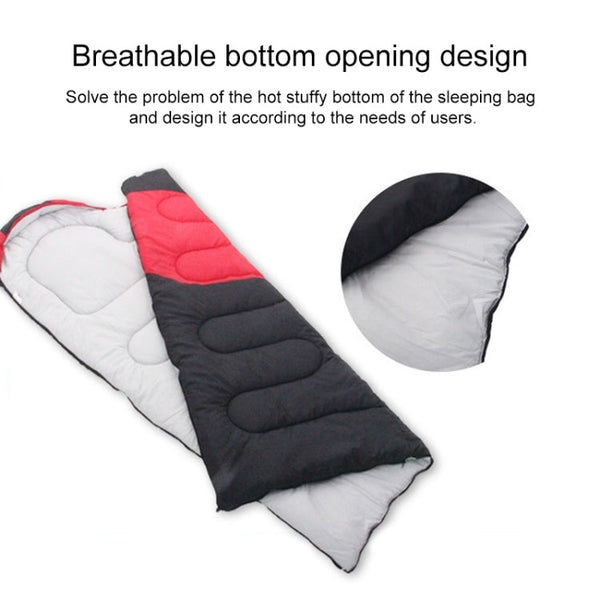 Outdoor Camping Sleeping Bag Splicing Indoor Cotton Sleeping Bed, Size: 210x80cm, Weight: 1.6kg