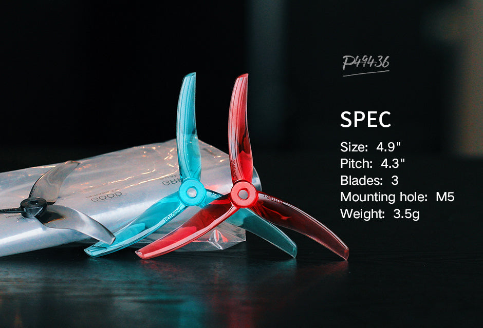 Tmotor Pacer P49436 Freestyle Propeller (Pack of 4)