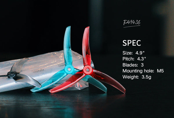 Tmotor Pacer P49436 Freestyle Propeller (Pack of 4)