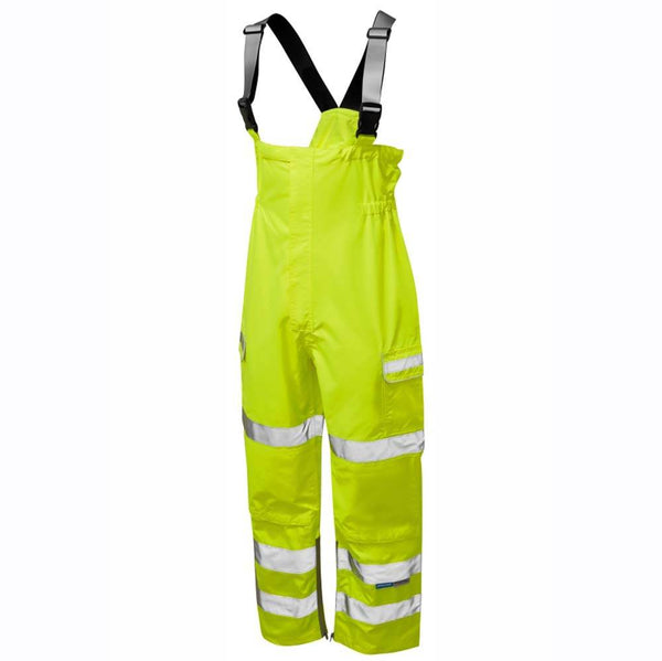 PULSAR P521 Hi-Vis Yellow Waterproof Salopette