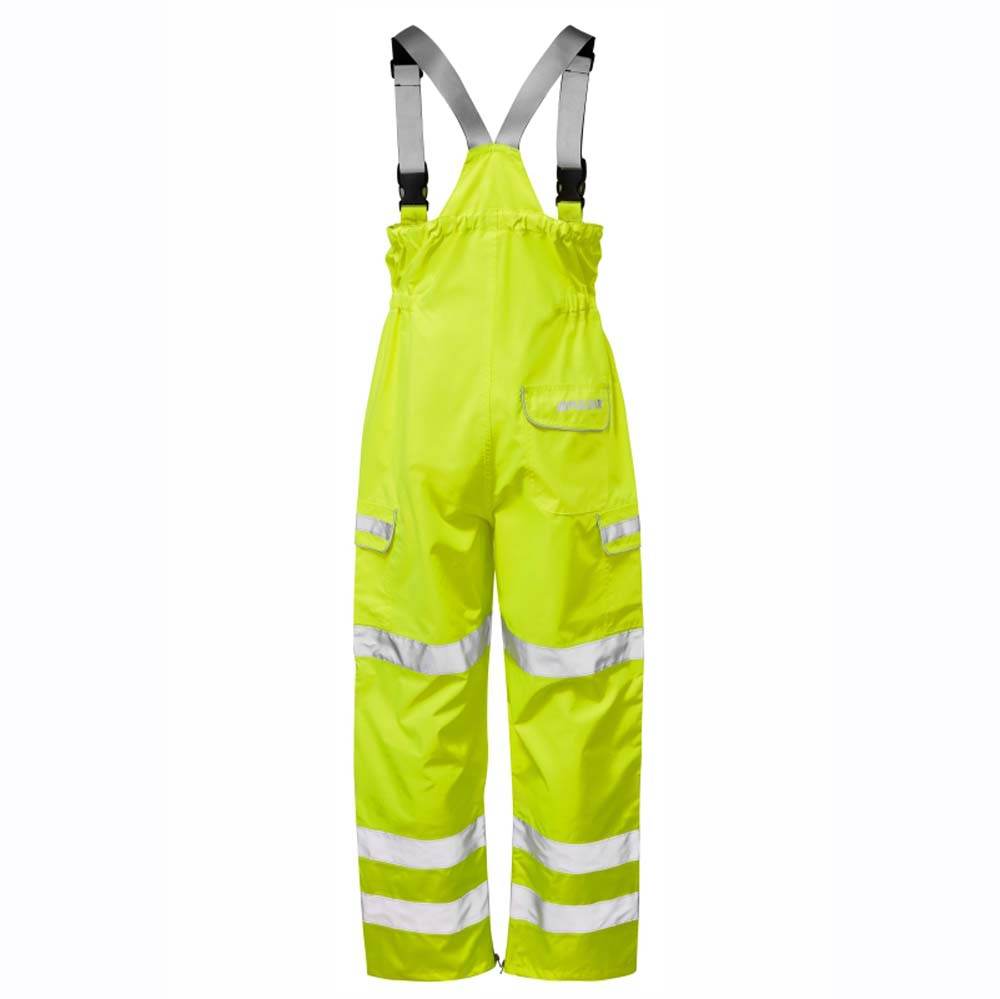 PULSAR P521 Hi-Vis Yellow Waterproof Salopette
