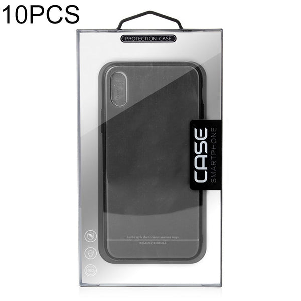 10 PCS High Quality Cellphone Case PVC Package Box for iPhone (5.5 / 6.1 / 6.5 inch)