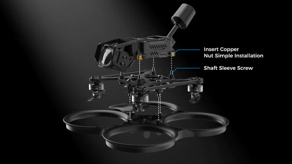 Pavo20 Brushless Whoop Frame With HD VTX Bracket