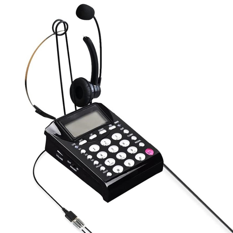 Dual 3.5mm Female to RJ9 PC / Mobile Phones Headset to Office Phone Adapter Convertor Cable, Length: 30cm