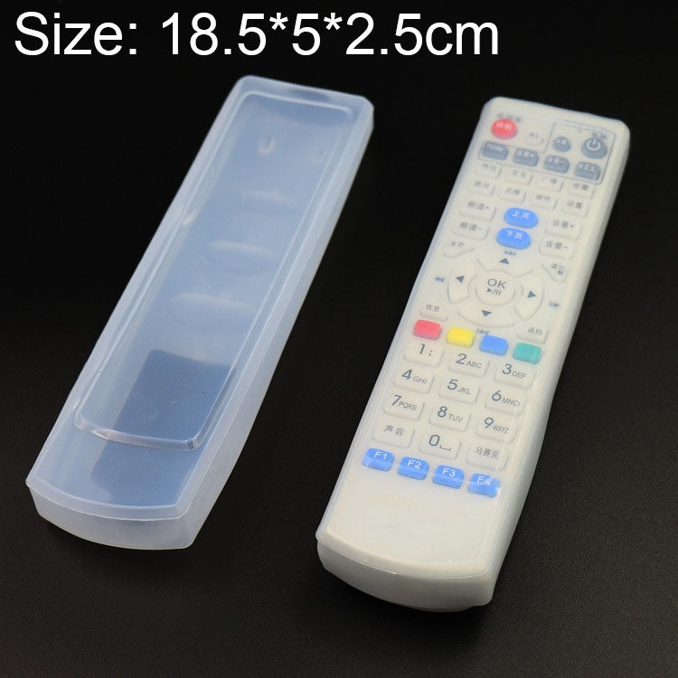 5 PCS Smart TV Box Remote Control Waterproof Dustproof Silicone Protective Cover, Size: 18.5*5*2.5cm, 18.5*5*2.5cm