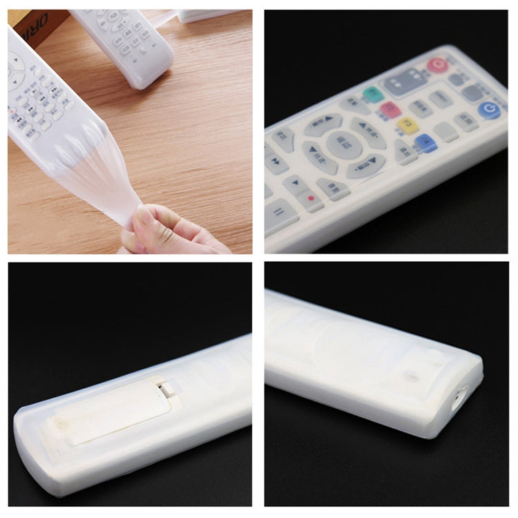 5 PCS Smart TV Box Remote Control Waterproof Dustproof Silicone Protective Cover, Size: 18.5*5*2.5cm, 18.5*5*2.5cm