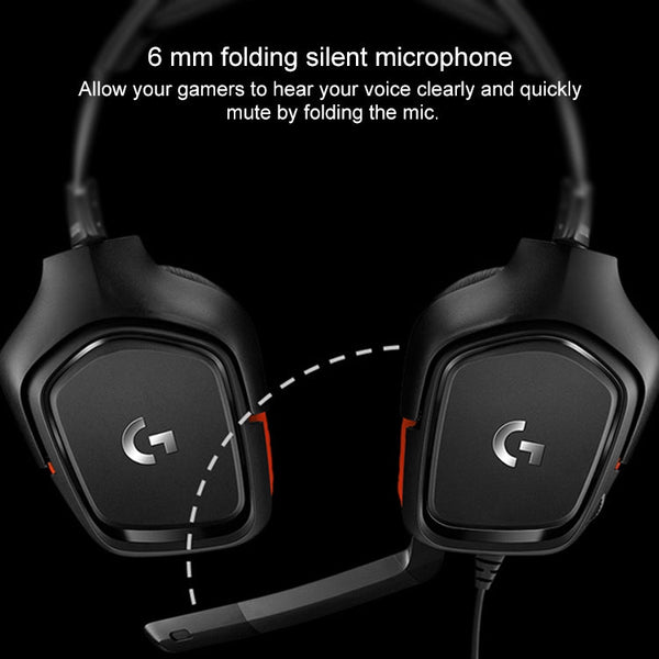 Logitech G331 Dolby 7.1 Surround Sound Stereo Folding Noise Reduction Competition Gaming Headset