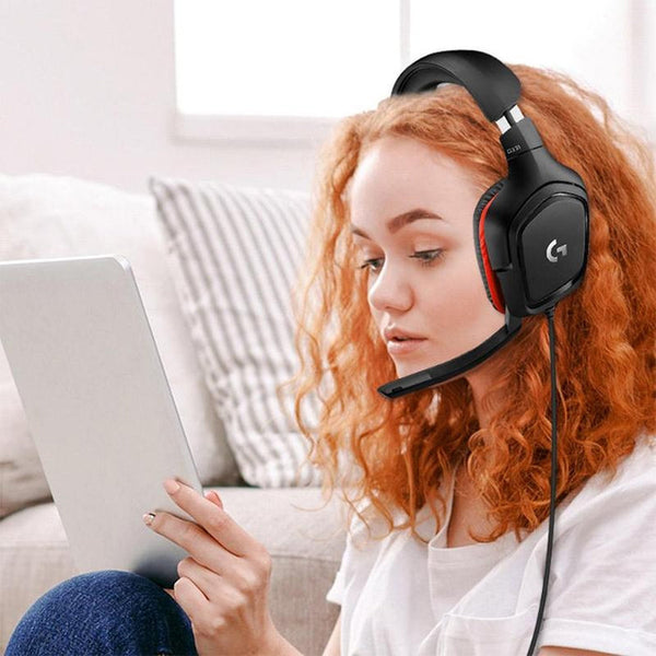 Logitech G331 Dolby 7.1 Surround Sound Stereo Folding Noise Reduction Competition Gaming Headset