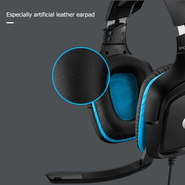 Logitech G431 Dolby 7.1 Surround Sound Stereo Folding Noise Reduction Competition Gaming Headset