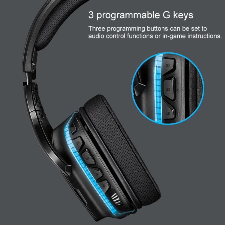Logitech G633S Dolby 7.1 Surround Sound Stereo Colorful Lighting Noise Reduction Competition Gaming Wired Headset