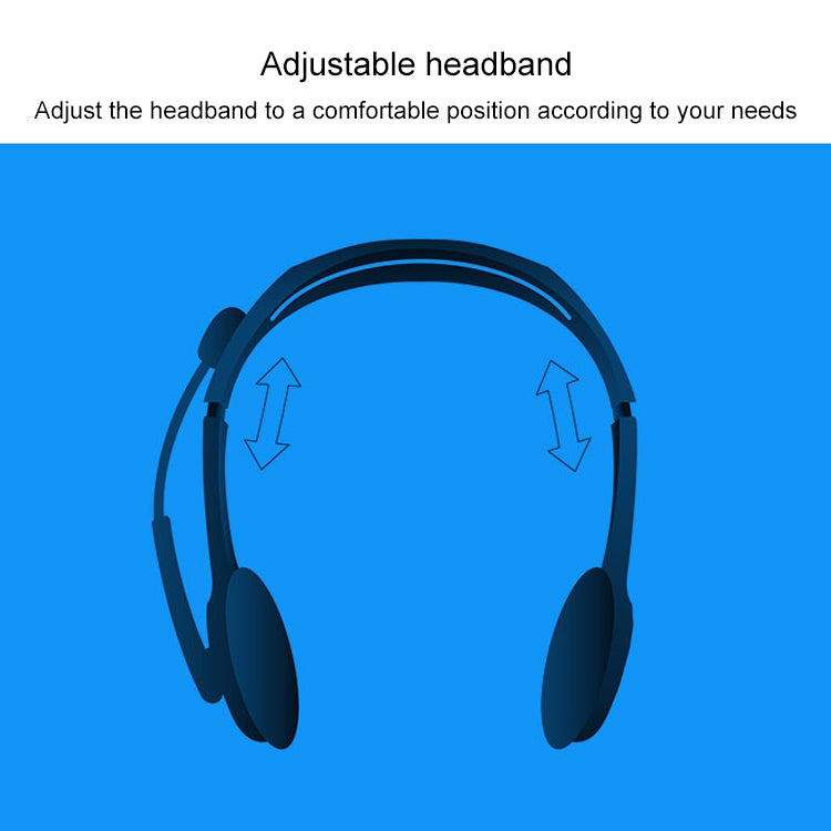 Logitech H110 Dual 3.5mm Audio Plugs Stereo Headset