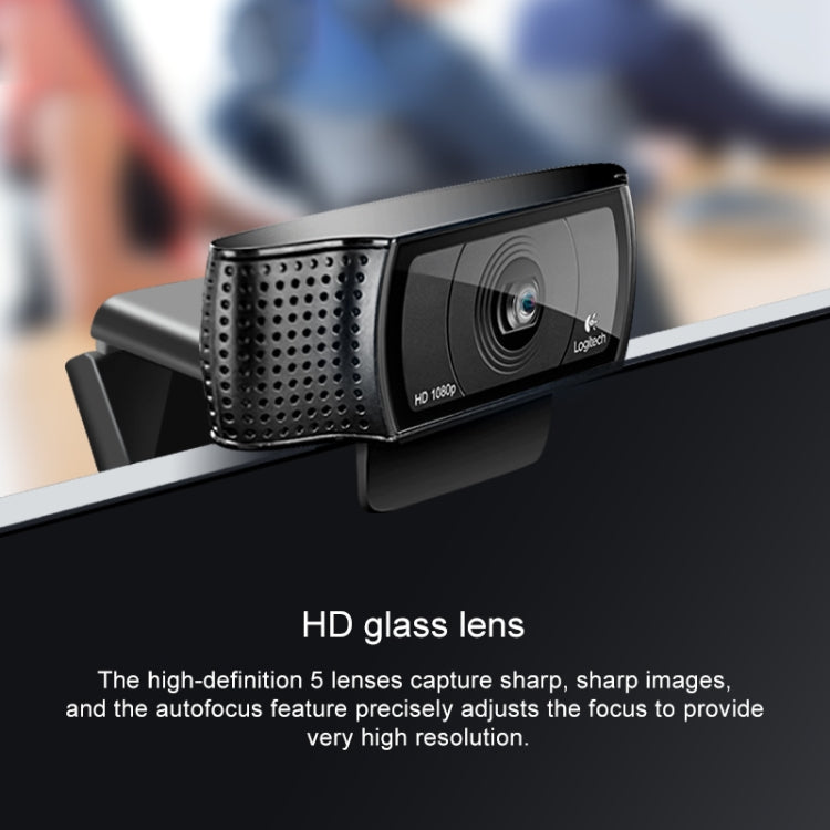 Logitech C920 Pro 1080P Live Broadcast  HD WebCam