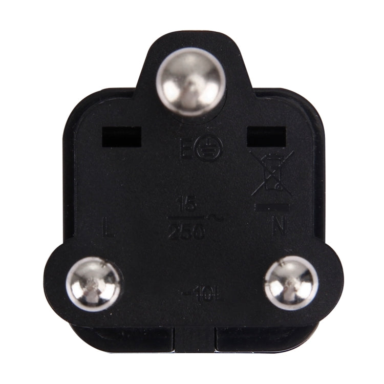 WD-10L Portable Universal  Plug to (Large) South Africa Plug Adapter Power Socket Travel Converter, (Large) South Africa Plug