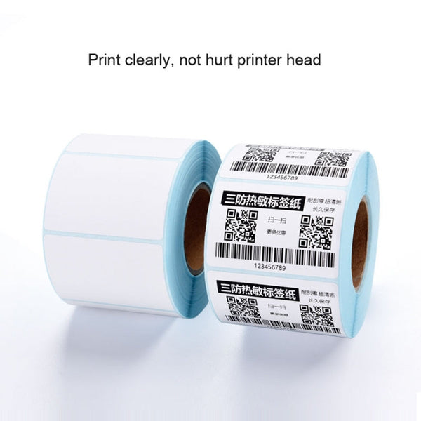 10 PCS 60mmx40mm 700 Sheets Self-adhesive Thermal Barcode Label Paper, 60x40mmx700 sheets