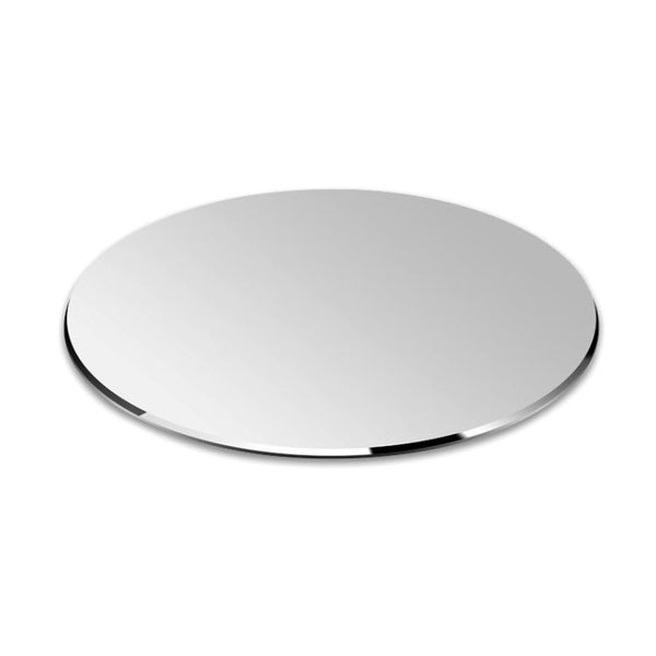 Circle Shape Aluminum Alloy Double-sided Non-slip Mat Desk Mouse Pad