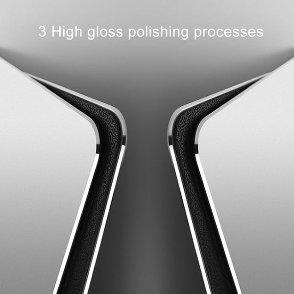 Circle Shape Aluminum Alloy Double-sided Non-slip Mat Desk Mouse Pad