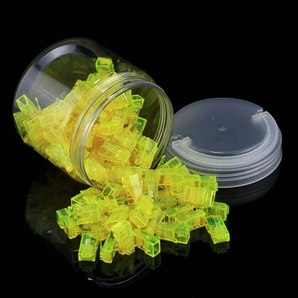 100 PCS Anpwoo Amp01 RJ45 Connector Modular Plug